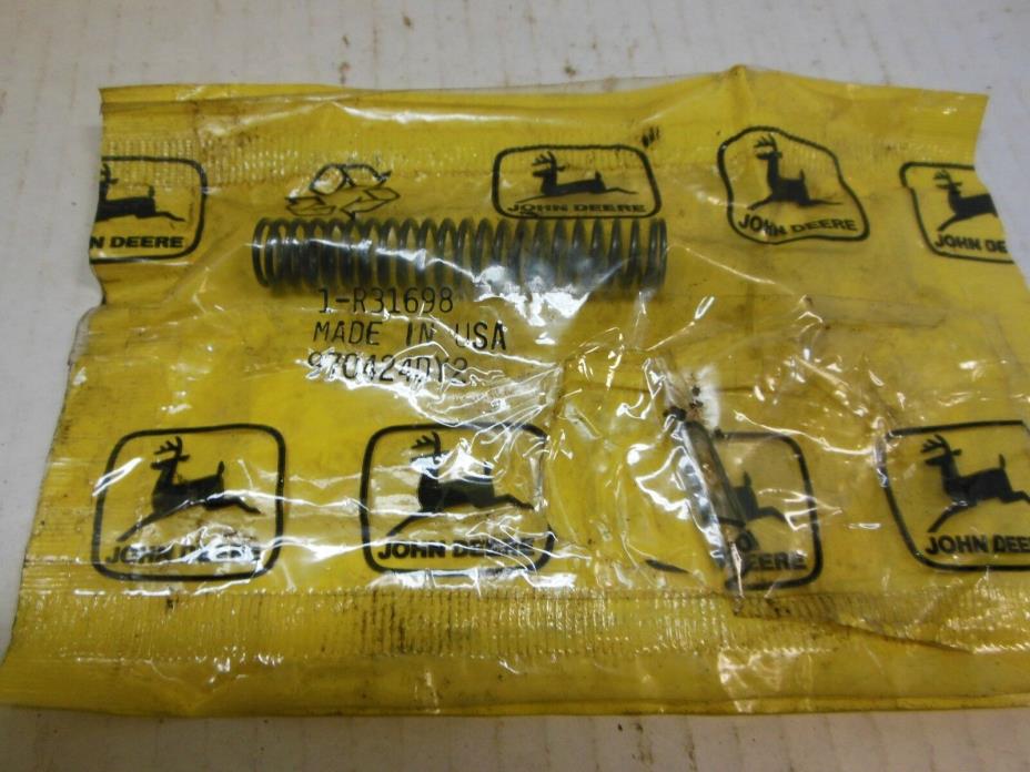 JOHN DEERE TRACTOR TRANSMISSION RELIEF VALVE SPRING R31698