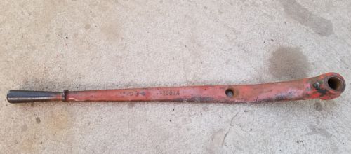 Case sc tractor hand clutch arm clutch rod
