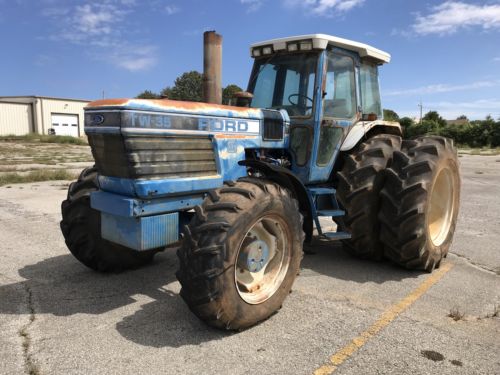 Ford TW35 MFWD Cab Farm Tractor. Runs & Drives. Just A Old Tractor