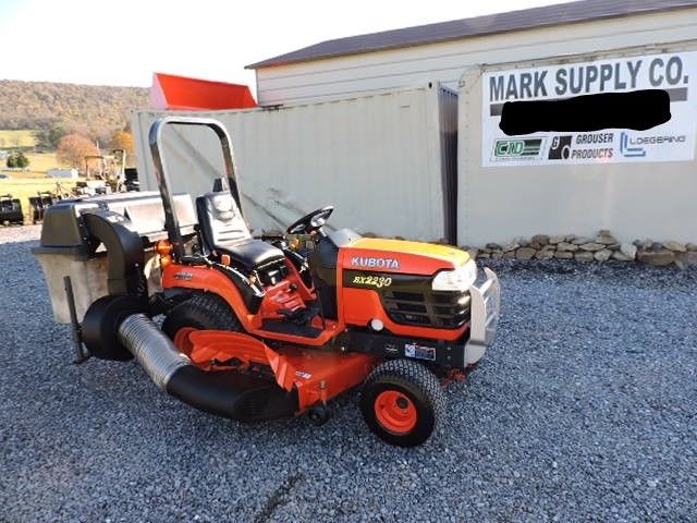 2005 Kubota BX2230 Sub Compact Tractor Belly Mower Bagger 4X4 Diesel 3 Point !!!