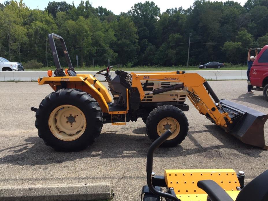 Cub Cadet 8454 tractor. 45 HP, 4WD, 8 speed, 4 cyl. diesel. Comes w/ loader