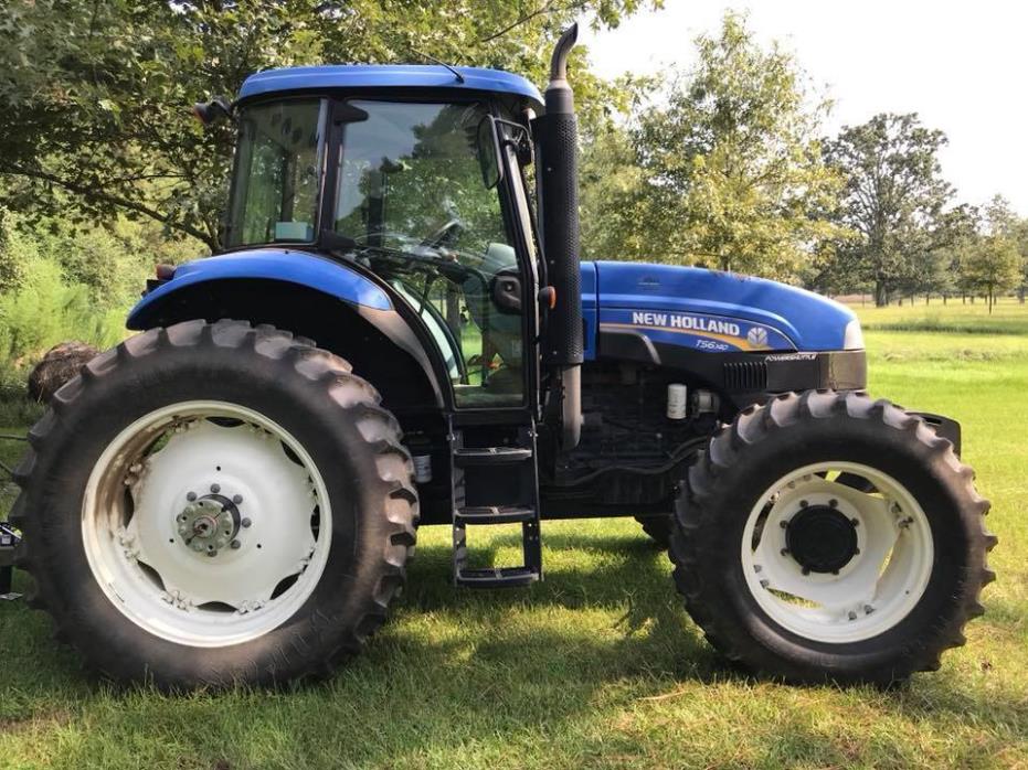 2014 New Holland TS6 140HP Tractor  Cab and Air  6.7L 6 cylinder diesel