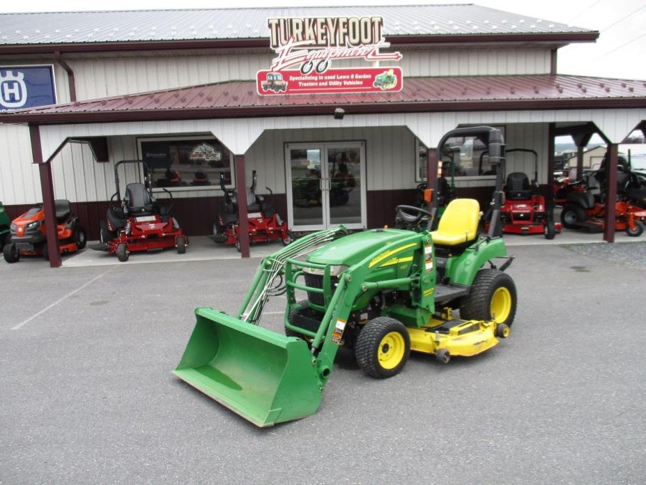 2010 John Deere 2305 Tractor Loader Belly Mower