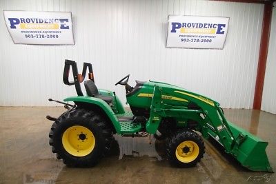 JOHN DEERE 3203 TRACTOR LOADER HST, OPEN ROPS, 32HP, 4x4, CLEAN, ONLY 626 HOURS!