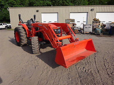 Kubota MX4800 Utility Tractor 5.8 HOURS!!! Loader MFWD 4WD P/S 3 PT Q/A PTO