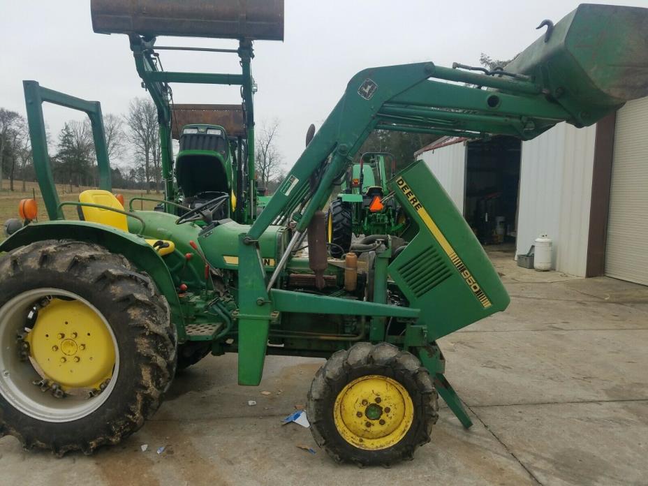 John Deere 950 4WD with power steering and loader PLEASE READ THE AD