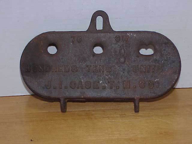 Vintage Cast Iron J.I. Case Tractor Co. 