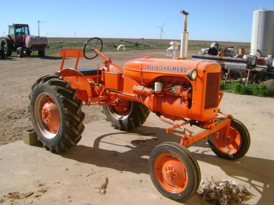 Allis Chalmers Restored Model C Tractor