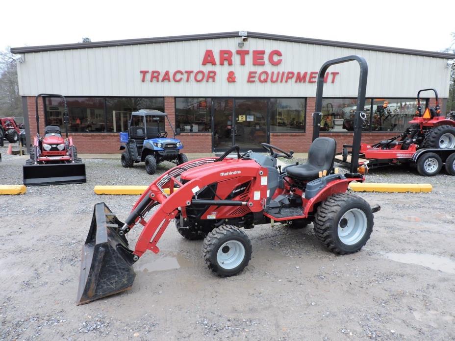 2016 MAHINDRA EMAX 22 4WD TRACTOR WITH LOADER!! - LOW HOURS - GOOD CONDITION!!
