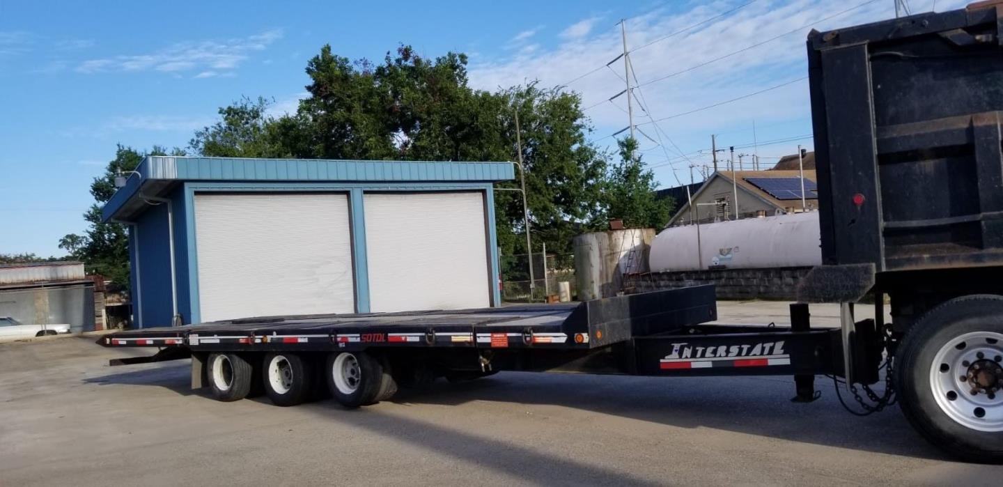 2006 Interstate Trailer Model 50TDL 50,000lb tag-a-long trailer - Excellent Cond