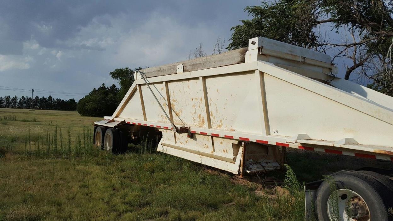 2000 Red River  Belly Dump Trailer 40ft