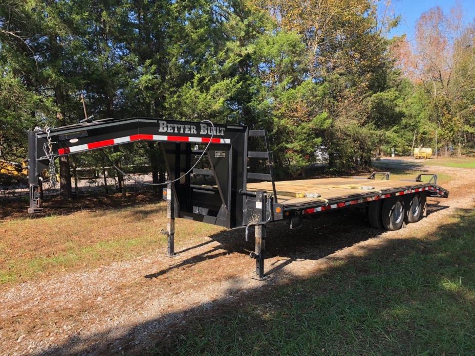 2016 Better Built 20k deckover gooseneck trailer - 20'+5' dovetail