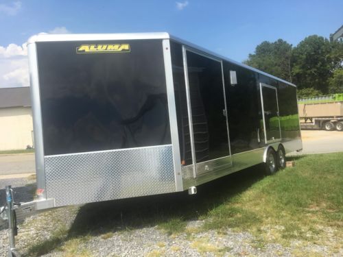 8.5x24 enclosed trailer