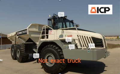 Terex Articulated Dumped Trucks TA400 Tier4 2013