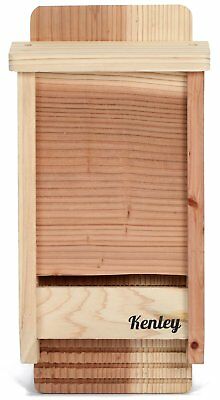 Kenley Bat House - Outdoor Bat Box Shelter with Single Chamber - Handcrafted ...