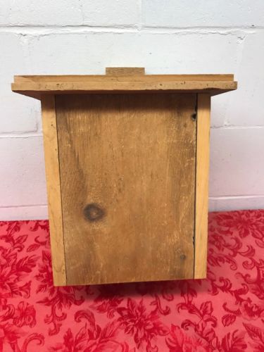 Bat House 2 Chamber Wood Handmade In USA 16 1/2