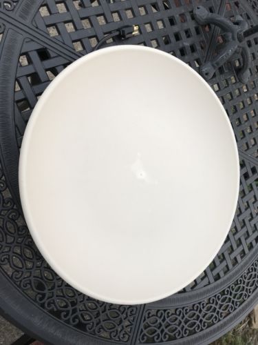 New Open no Box Heated Deck Mounted Bird Bath Allied Precision Stone Colored