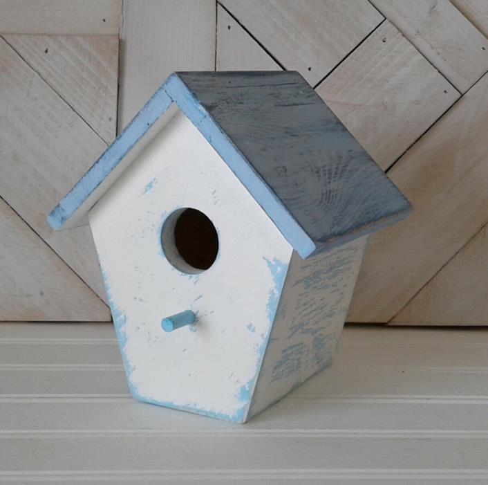 Handmade Hand Painted Birdhouse Perfect Decoration For Home and Garden
