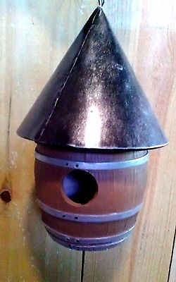 1 Decorative Birdhouse - Spirits Barrel