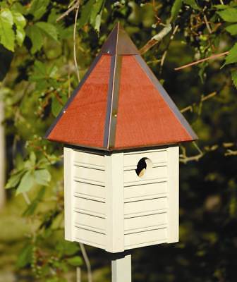 Gatehouse Bird House in Smoke Grey  [ID 9008]