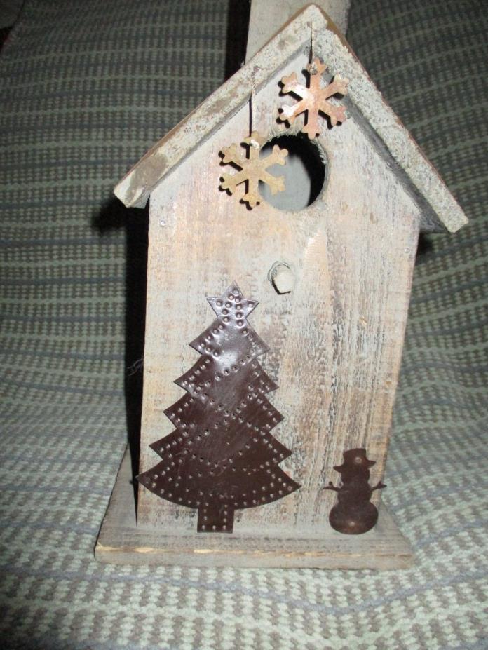 Nw Decor NW Birdhouse Moose Fir Tree Pine Northwoods
