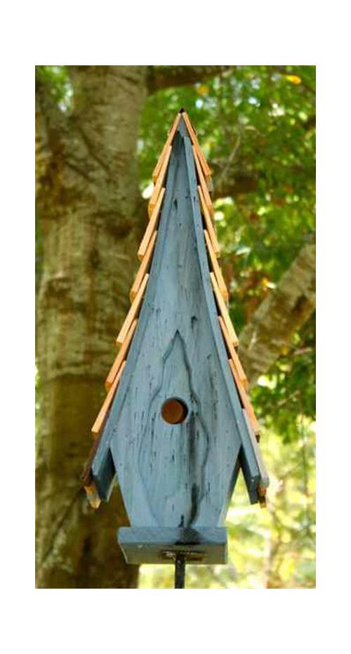 High Cotton Bird House in Blue Finish [ID 3215597]