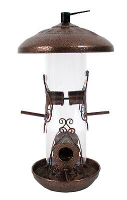 Heath Mfg Co P-Giddy Up Mixed Seed Feeder- Copper 2 Lb Capacity