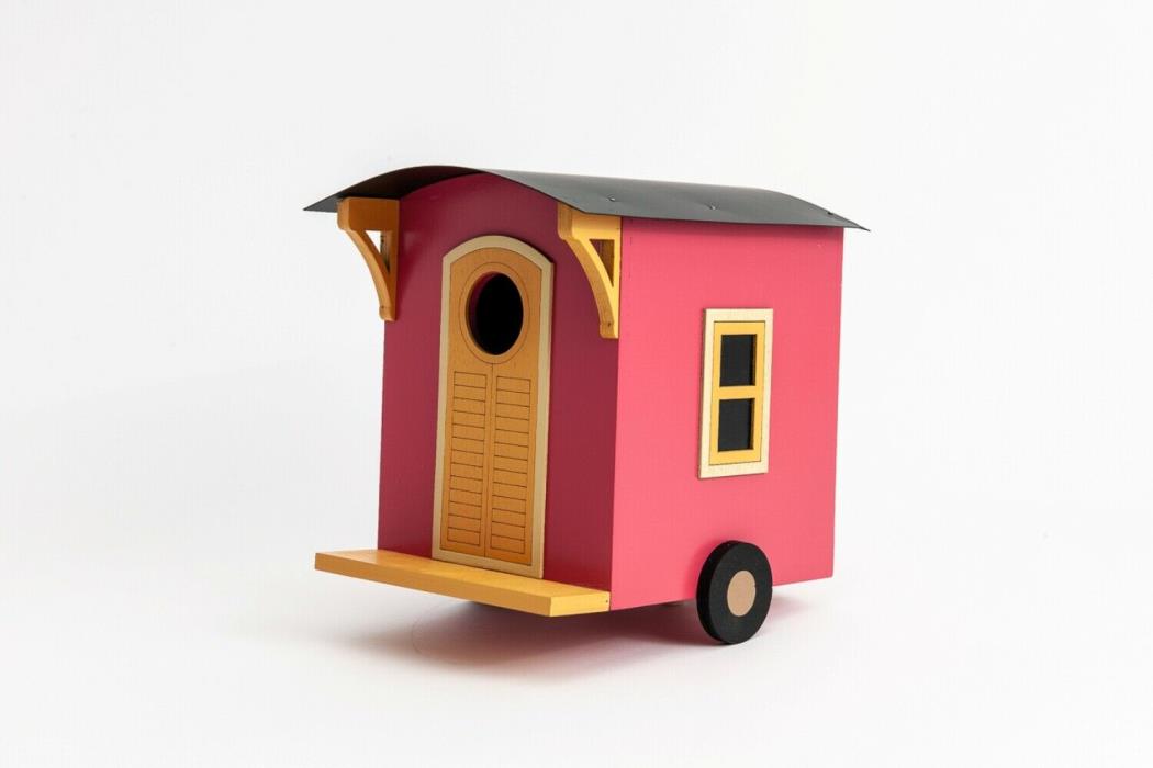 CABOOSE ON THE LOOSE BIRDHOUSE by HOME BAZAAR