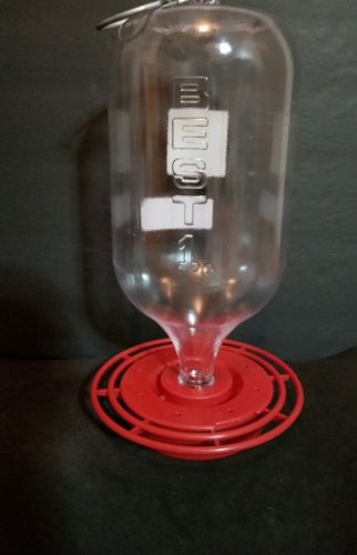 Original Best-1 HUMMINGBIRD FEEDER, Large 72 oz. Capacity, FREE USA SHIPPING!!!