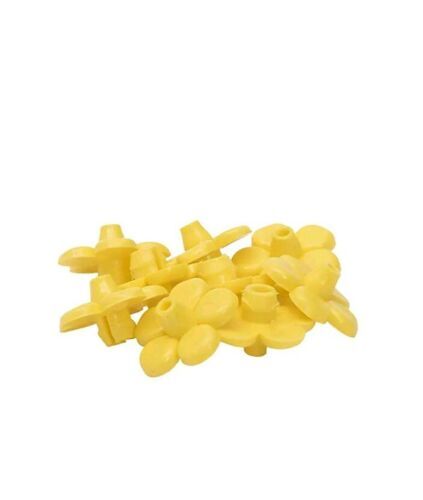 Perky Pet 9 Yellow Plastic Replacement Flowers for Hummingbird Feeders #202FB