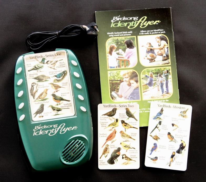 Identifyer IF03 Electronic Bird Call Identifier w/ 3 Cards & Instruction, Tested