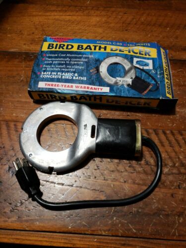 Farm Innovators Model C-50 150 Watt Bird Bath De-Icer