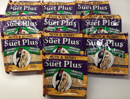 Suet Plus Nuts & Berry Melt Resistant Formula Suet Cakes 10 Pack. FREE SHIPPING