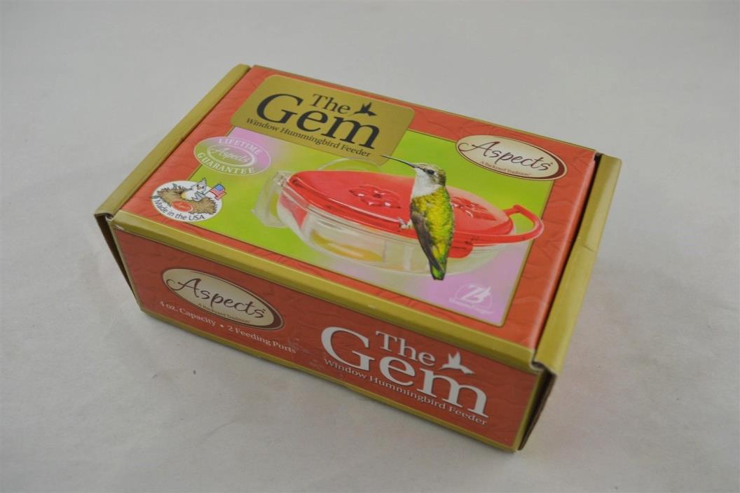 ASPECTS#437 The Gem - 4oz Window Hummingbird Feeder