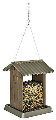 NORTH STATE IND INC Outhouse Design Hopper-Style Bird Feeder 9210