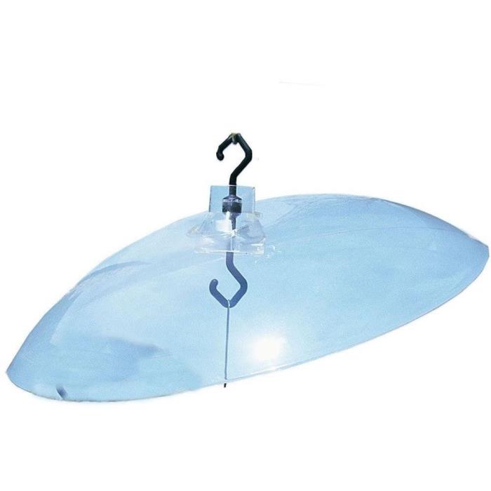 Squirrel Baffler Non Electric Clear Plastic Protect Wild Bird Feeder Outdoor New