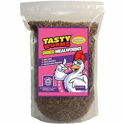 Tasty Food Worms Freeze Dried Mealworms, 16,000 Worms, Lb Garden 