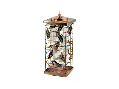 Audubon NA35329 Squirrel Resistant Caged Tube Bird Feeder, 2 Port, 1.75 Lbs