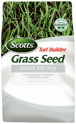 SCOTTS LAWNS Turf Builder Quick Fix Grass Seed Mix, 3-Lbs. 18272