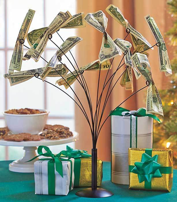 Money Tree giving make your own gift