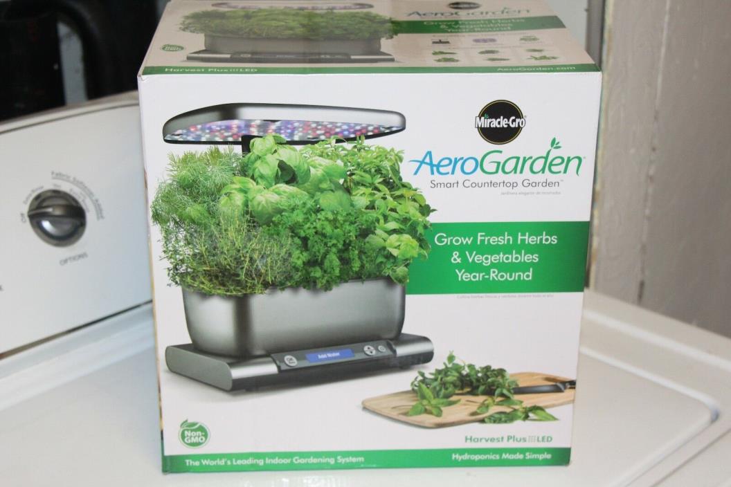 Aero Garden Miracle Grow Harvest Plus brand new in box