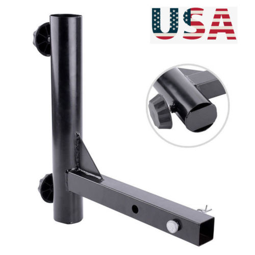 Hitch Mount Flagpole Holder Standard 2‘’ Hitch Receivers for  2.3' Pole Traier