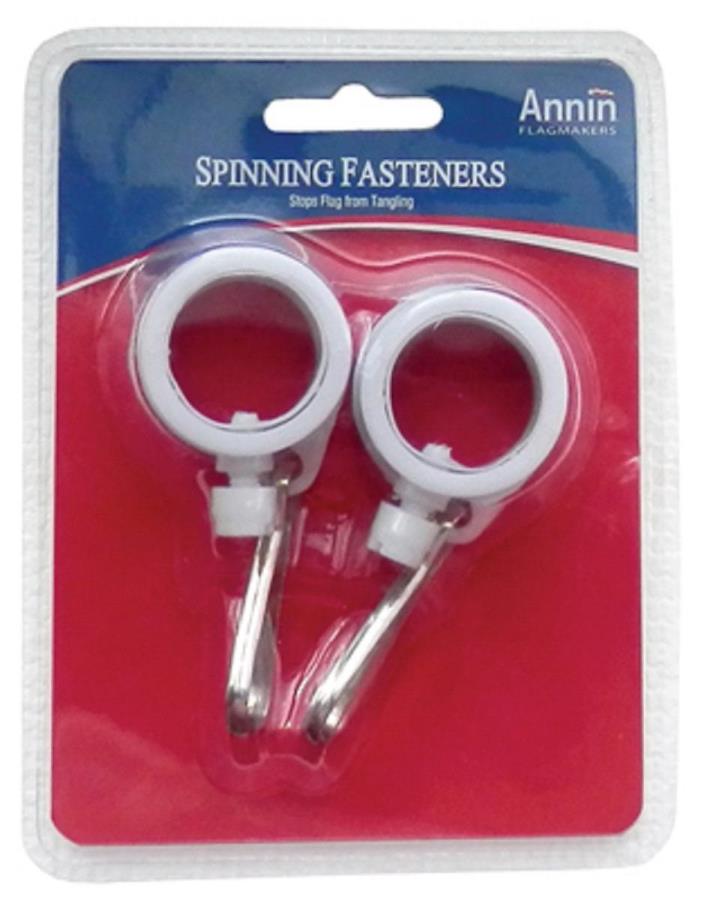 Annin 2pk Flag Pole Flag Fastner, 2838