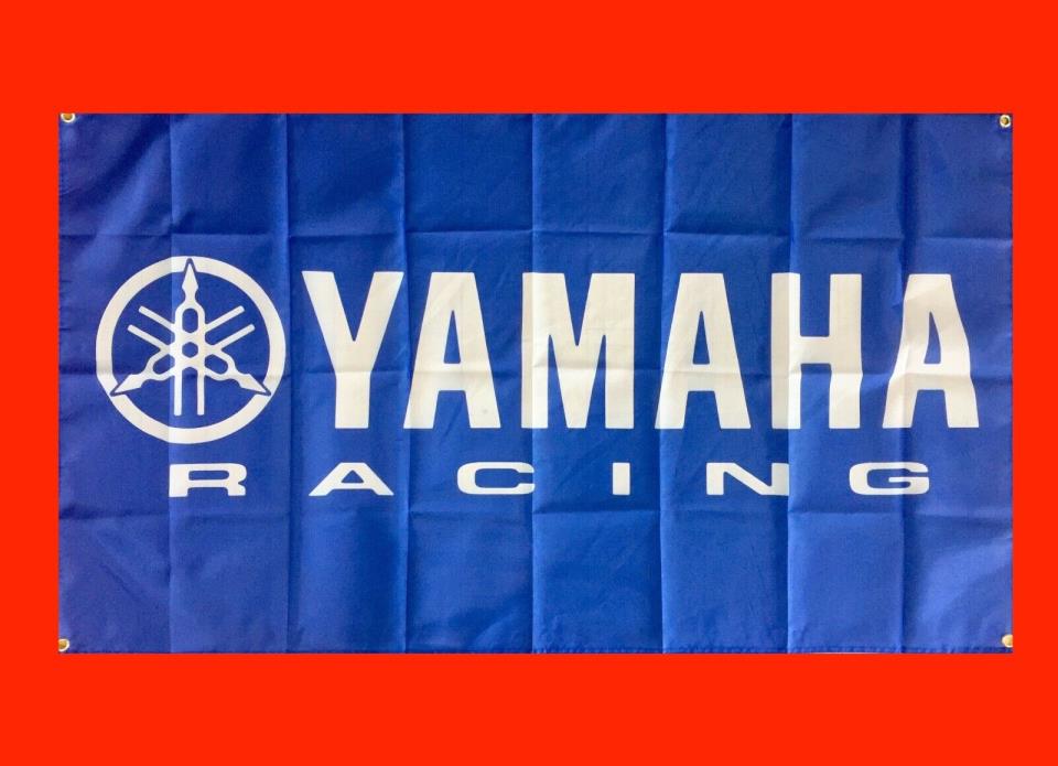 LARGE Yamaha ATV ATC Motorcycle Racing Banner Flag Poster