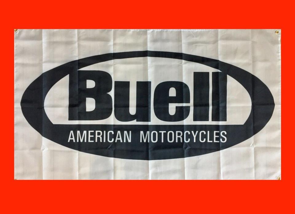 LARGE Buell Motorcycle Banner Flag Poster