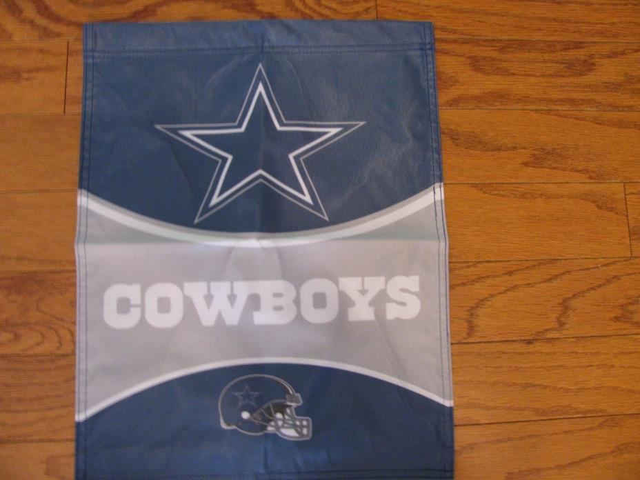 Dallas Cowboys NFL Garden Flag Double Sided 13 1/2