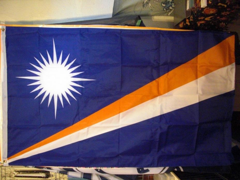 Marshal Islands Flag 3' x 5' Country Fly Quality Flag 