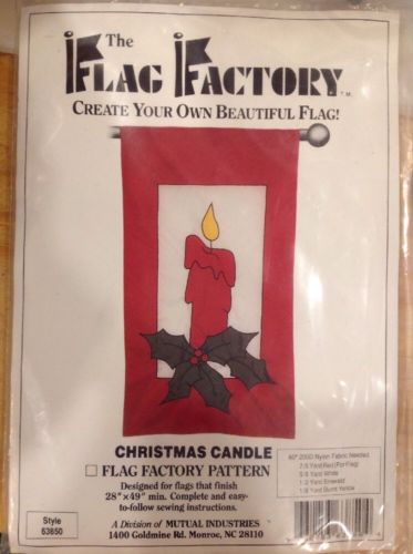 Flag By Flag Factory Red Candle Holly 28