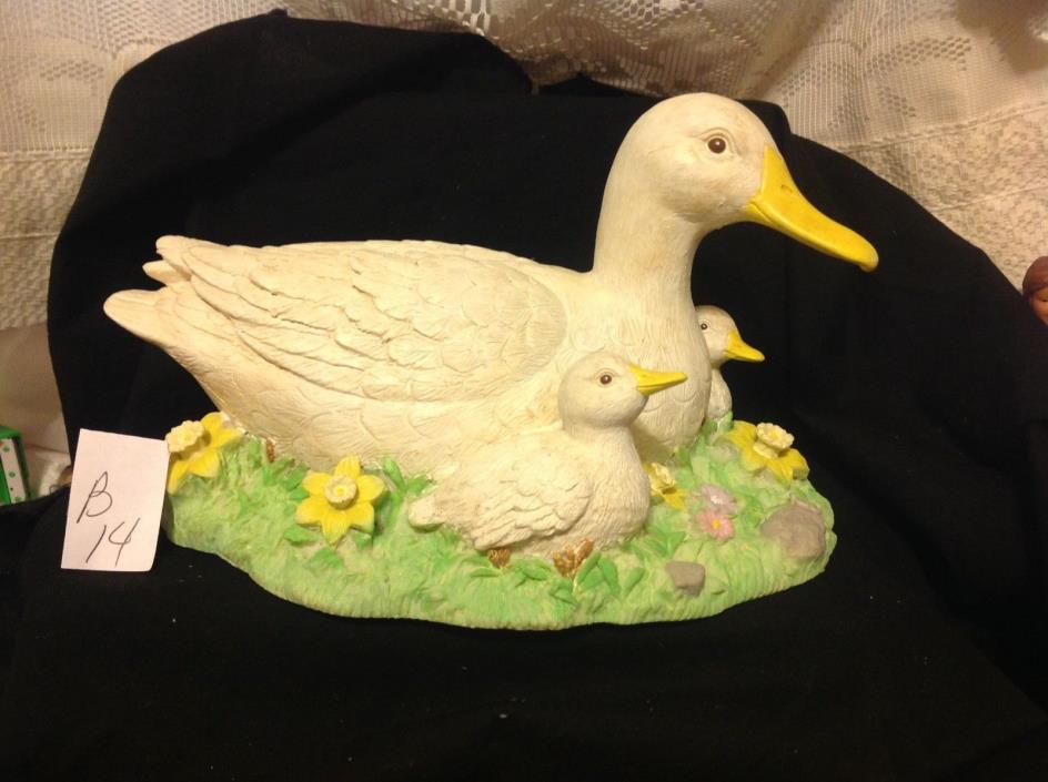 Russ Berrie and Co Duck Garden Sculpture.  Item # 27848