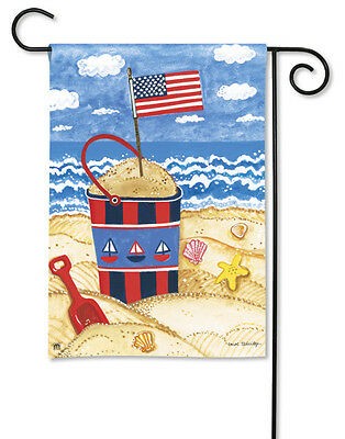 BreezeArt Premium Garden Flag, Shining Sea